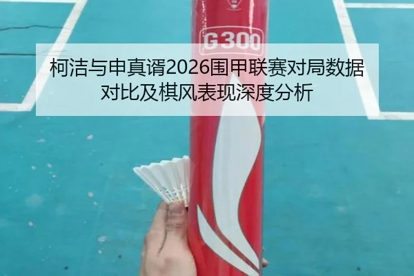 柯洁与申真谞2026围甲联赛对局数据对比及棋风表现深度分析